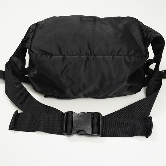 Head Porter Yoshida Tanker Shoulder belt Body Bag funnypack Black Large Rare - Picture 8 of 15